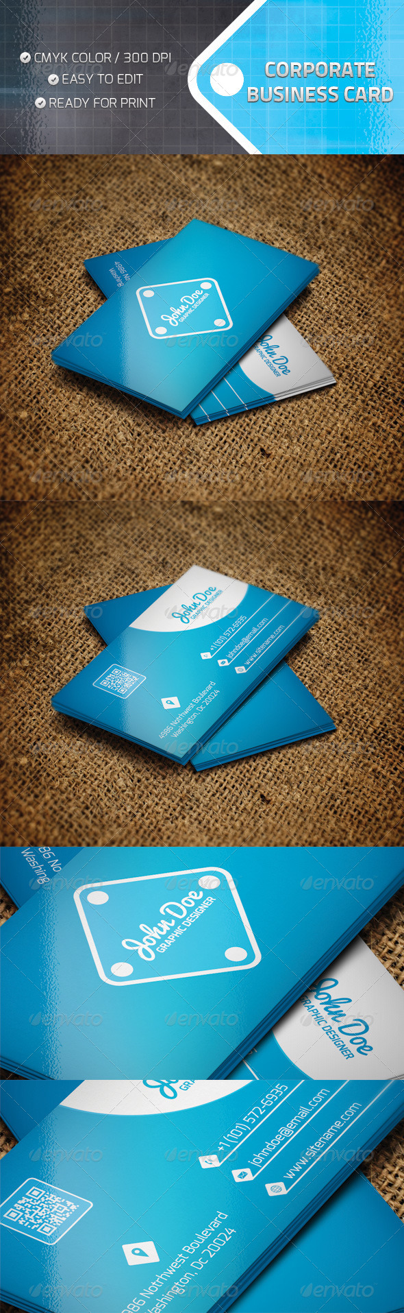 Corporate Business Card - Corporate Business Cards