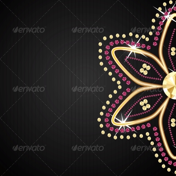 Abstract Black Diamond Vector - Backgrounds Decorative