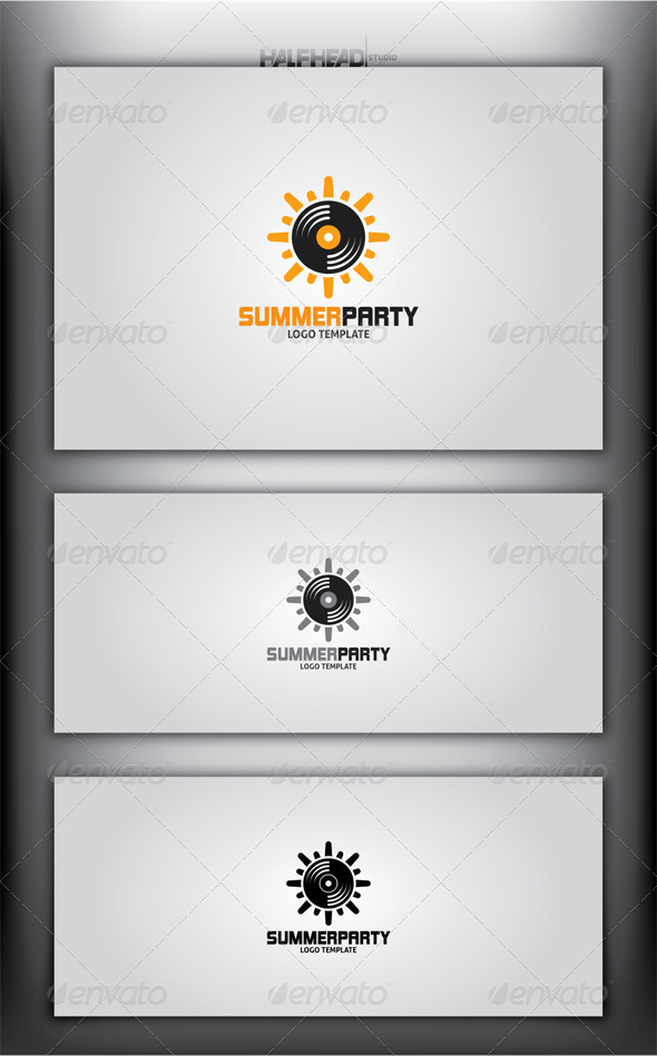 SummerParty Logo Template - Objects Logo Templates