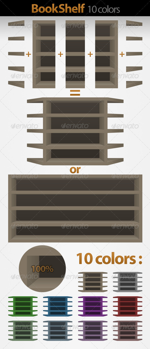 BookShelf - Illustrations Graphics