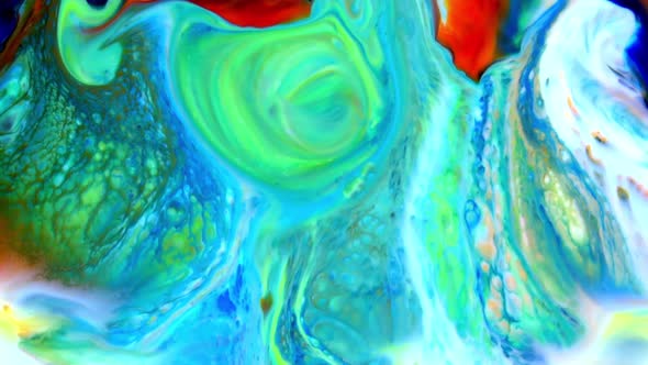 Abstract Colorful Sacral Liquid Waves Texture 613 alt