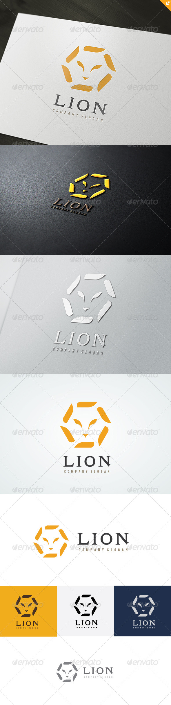 Lion Company Logo - Company Logo Templates
