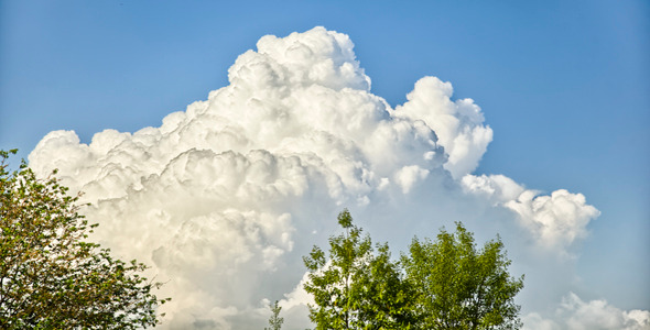 Cumulus Puffy Clouds Timelapse 2 Pack