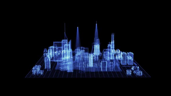 The Hologram of a Modern City alt