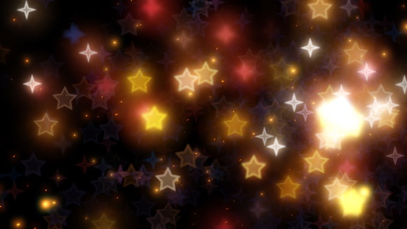 Sparkling Stars 8k Widescreen