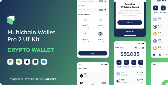 Crypto Wallet  Multichain App: Flutter