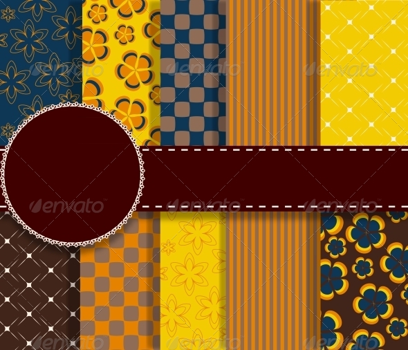 Set of Beautiful Vector Paper for Scrapbook - Birthdays Seasons/Holidays