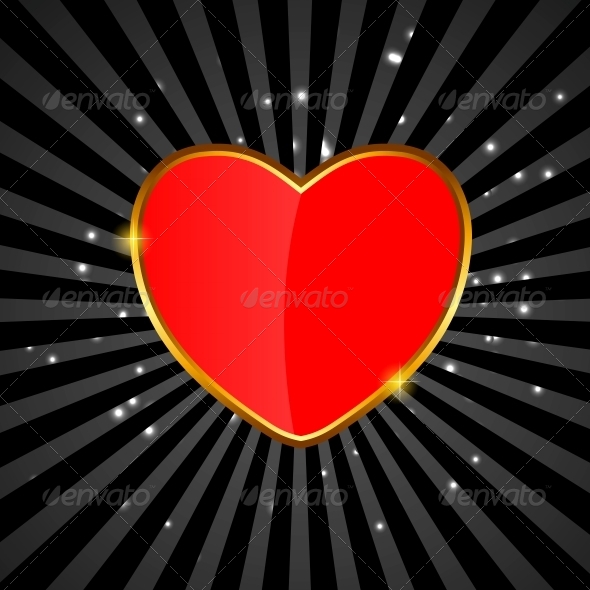 Valentines Day Heart Background - Decorative Symbols Decorative