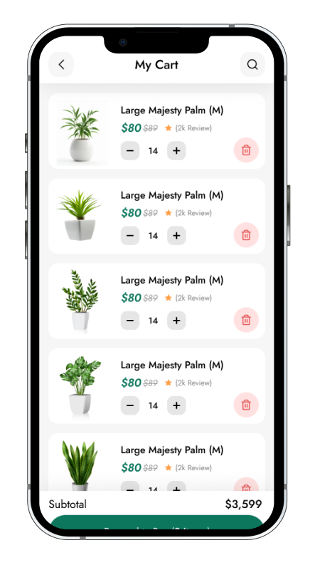 PlantZone - React Native Expo Plants eCommerce Mobile App Template by ...