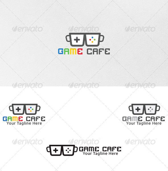 Game Cafe - Logo Template - Symbols Logo Templates