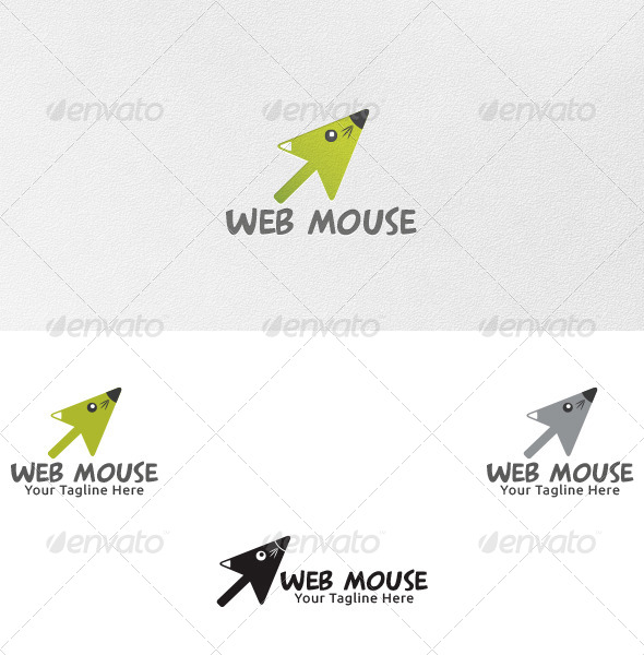 Web Mouse - Logo Template - Animals Logo Templates