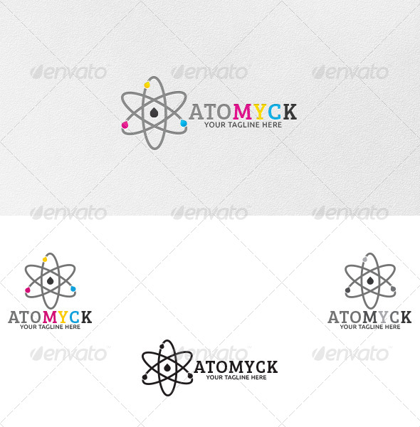 Atomyck - Logo Template - Vector Abstract