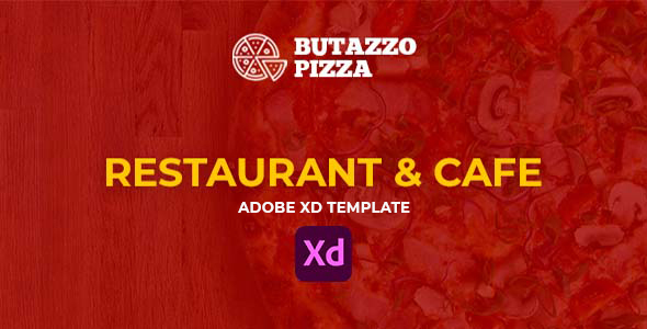 Butazzo Pizza - One page XD Template