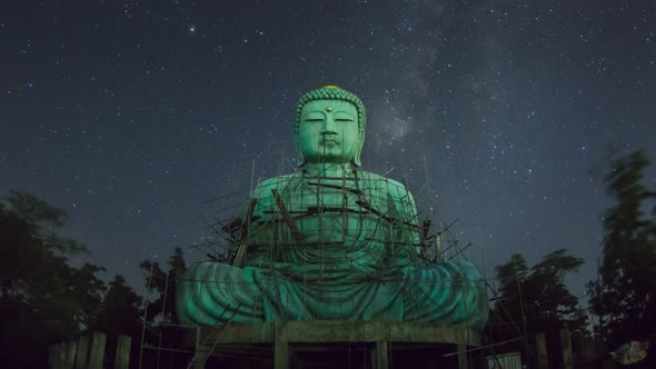 Daibutsu or 'Giant Buddha' is a Japanese term often used informally for a large statue of Buddha,