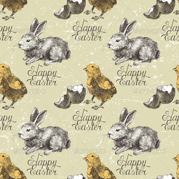 Easter Seamless - Patterns Decorative