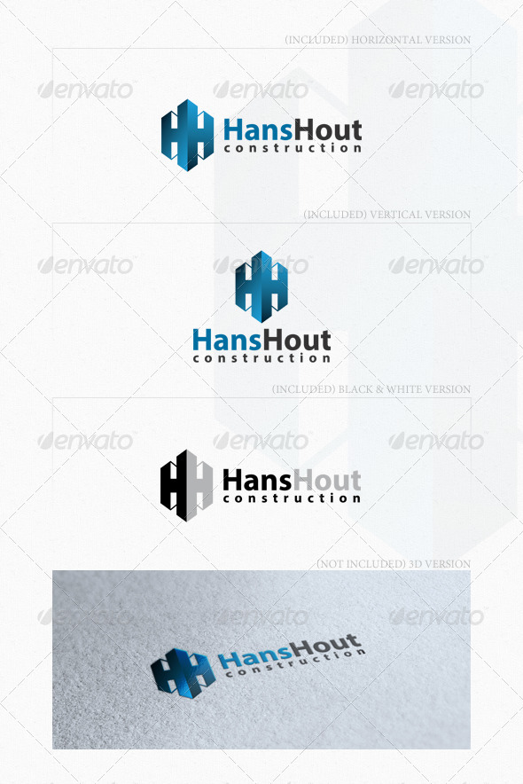 Hans Hout Logo - Letters Logo Templates