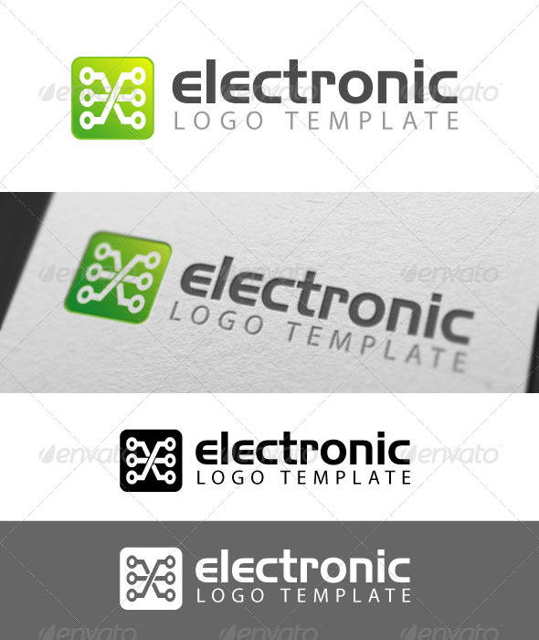 Electronix Logo Template - Symbols Logo Templates