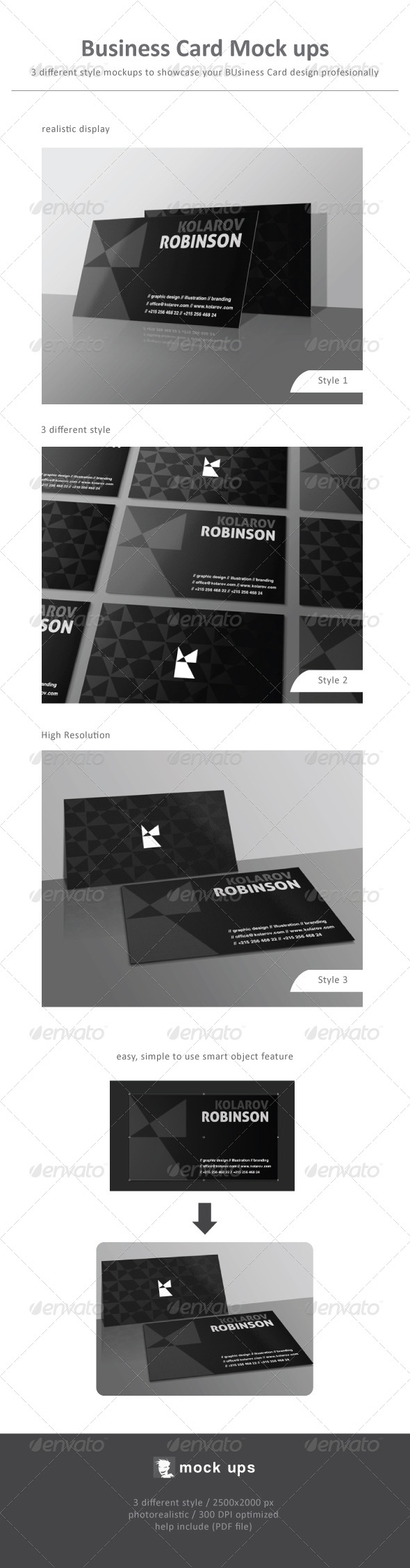 Business Card Mock Ups - Business Cards Print