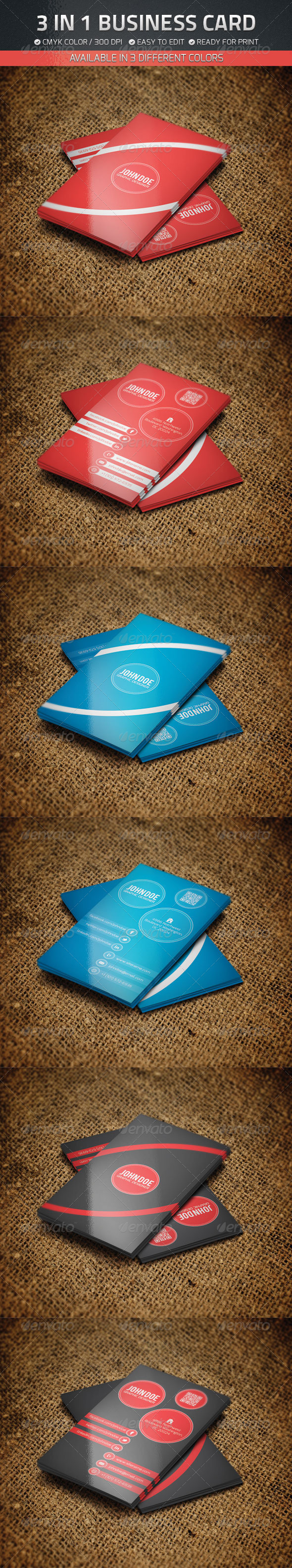 Business Card Set - Corporate Business Cards