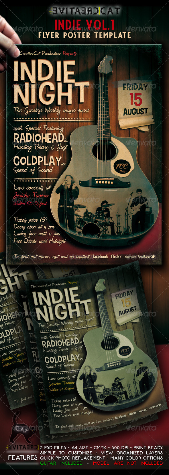 Indie Flyer / Poster VOL.1 - Events Flyers