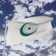 Organisation Of Islamic Cooperation Flag With Sky - VideoHive Item for Sale