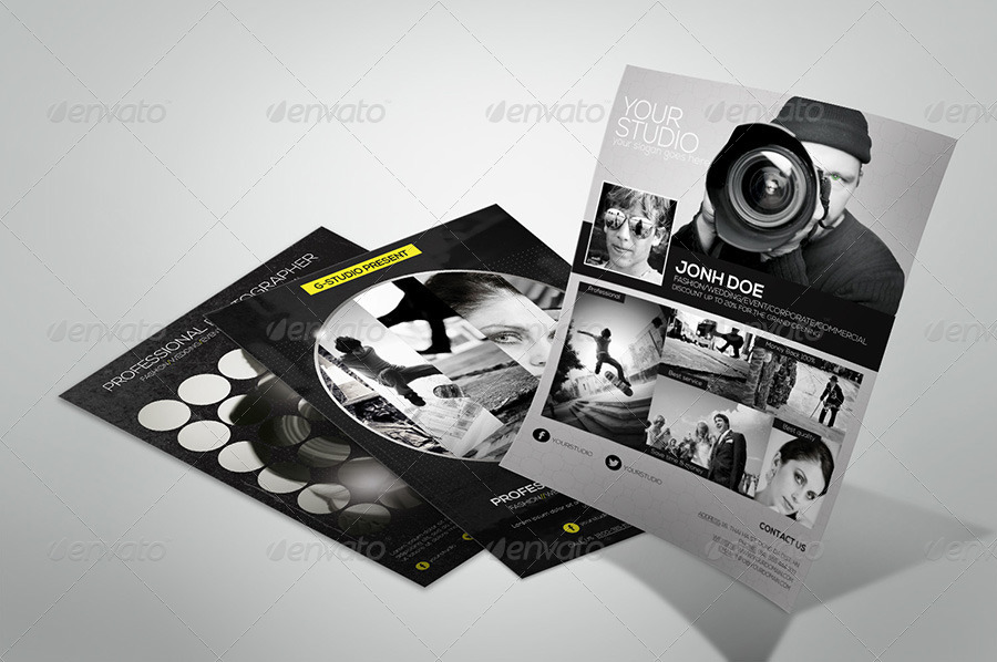 premium photography flyer by hoanggiang12 graphicriver photography flyer white