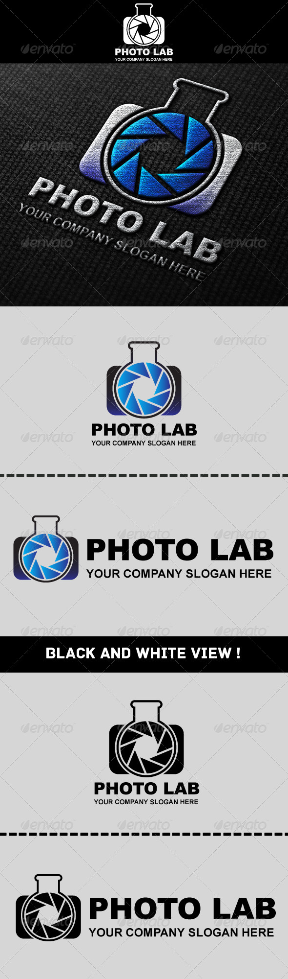 Photo Laboratory Logo - Symbols Logo Templates