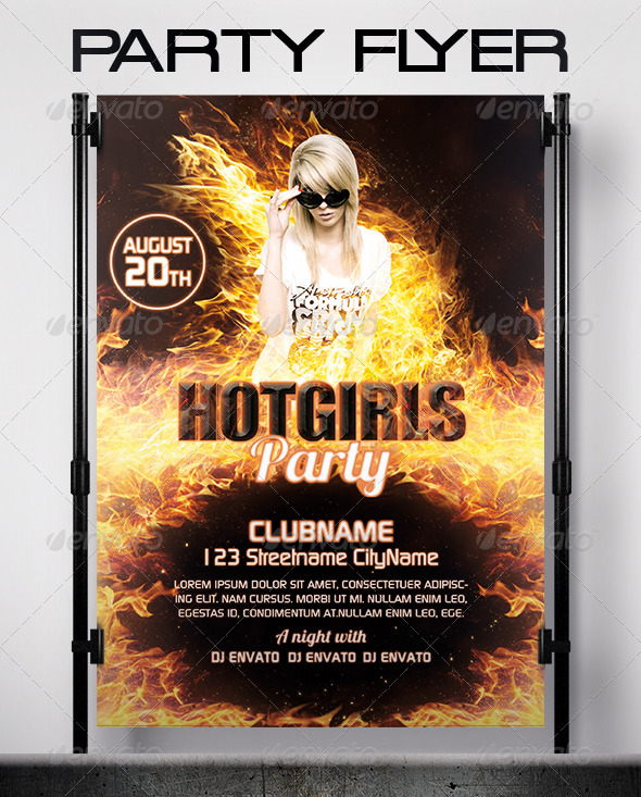 Party Flyer - Clubs & Parties Events