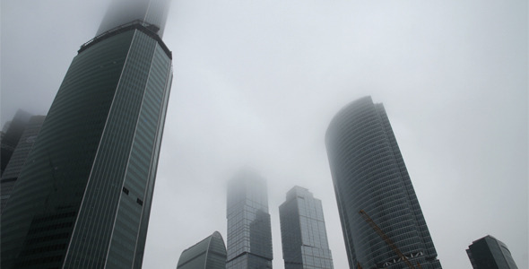 City in Fog