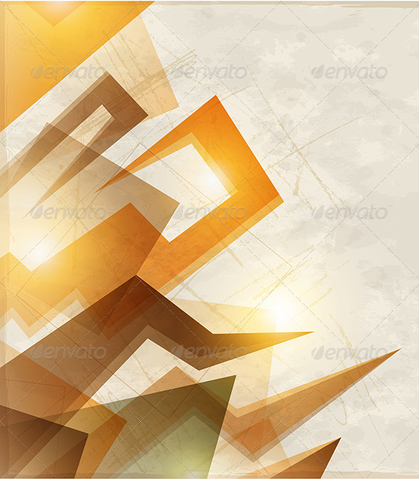 Abstract Orange Background - Abstract Conceptual
