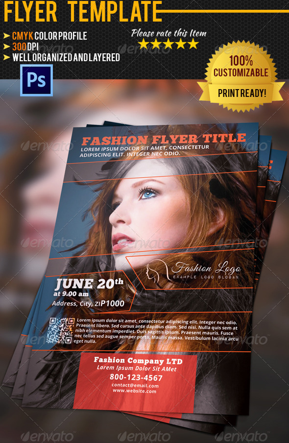 Fashion Flyer 02 - Miscellaneous Events