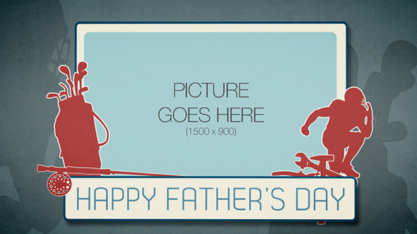 Fathers Day Animation - VideoHive 4740057