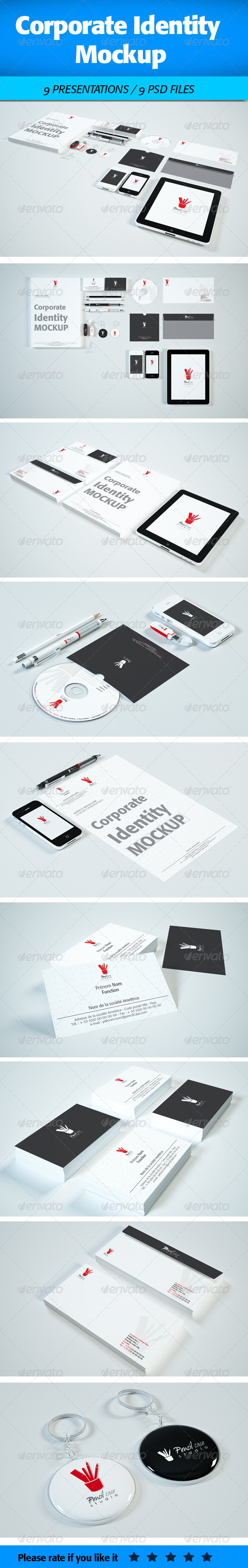 Corporate Identity Mock-Up - Miscellaneous Print