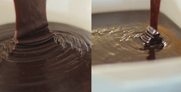 Pouring Chocolate