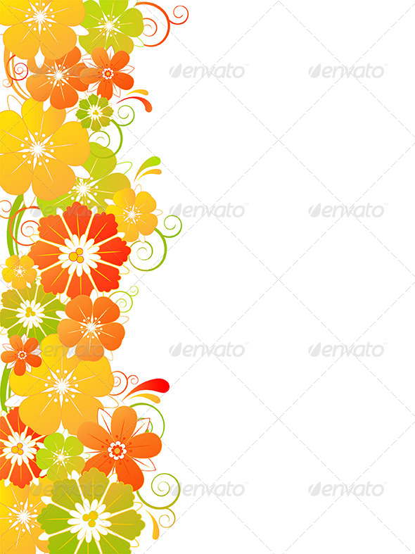 Background with Flowers - Flowers & Plants Nature