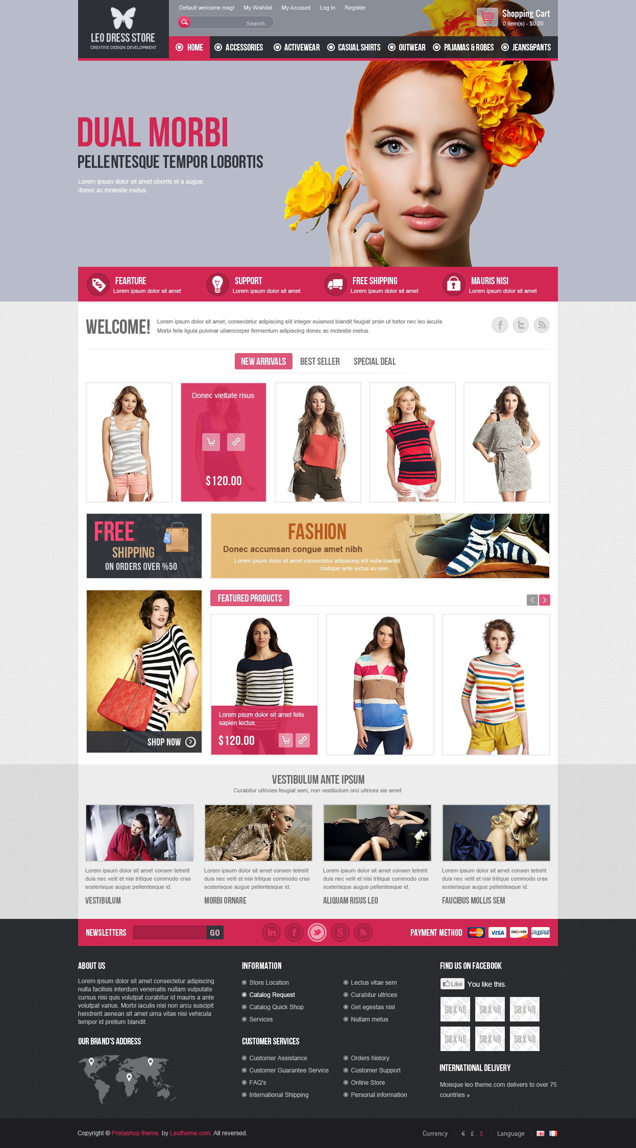 Leo Dress Store Prestashop Theme by leo-theme | ThemeForest