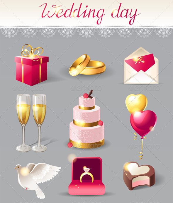 Wedding Icons - Weddings Seasons/Holidays