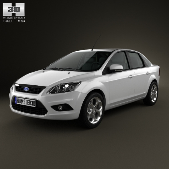 Ford Focus sedan 2008 - 3DOcean Item for Sale