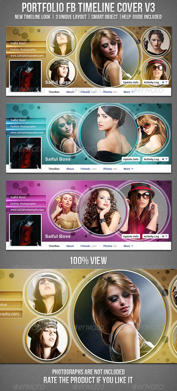 Portfolio Fb Timeline Cover V3 - Facebook Timeline Covers Social Media