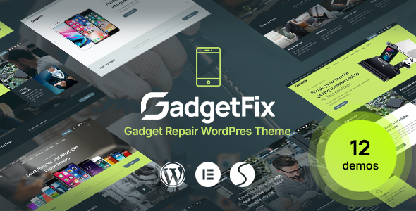 Gadgetfix – Phone and Gadget Repair Service WordPress Theme