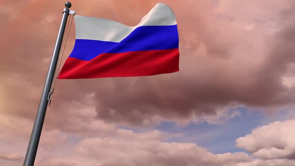 Russian Federation Flag 4K alt