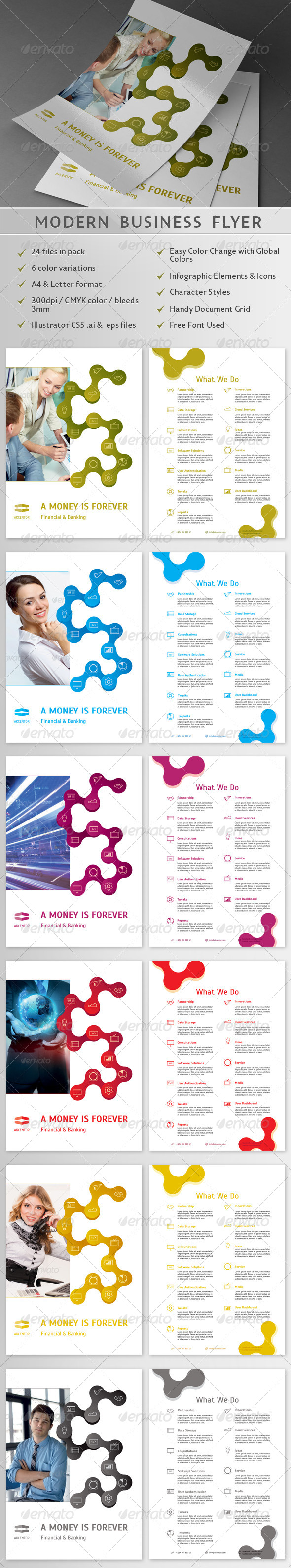 Modern Business Flyer 02 - Corporate Flyers