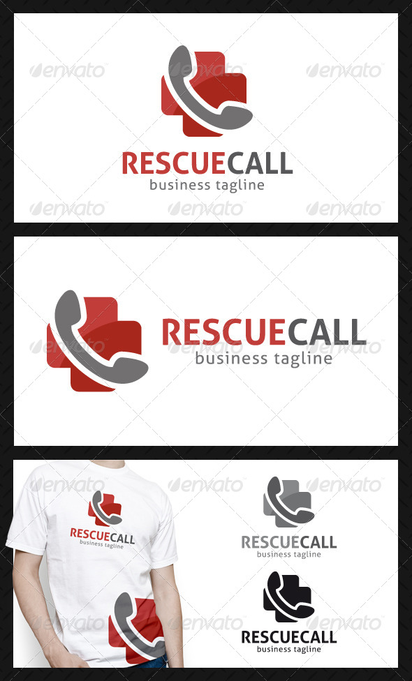 Rescue Call Logo Template - Objects Logo Templates