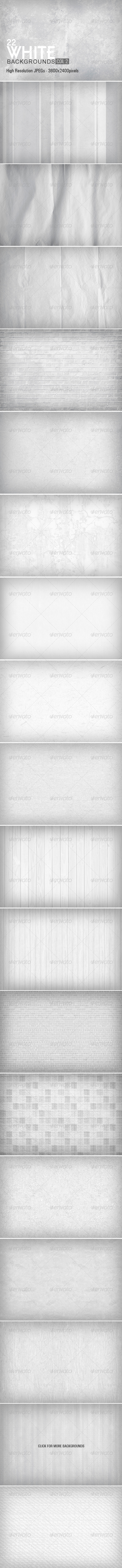White Backgrounds Collection 2 - Miscellaneous Backgrounds