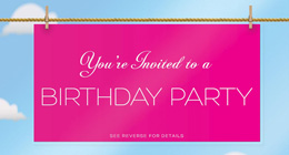 Children Birthday Invitation