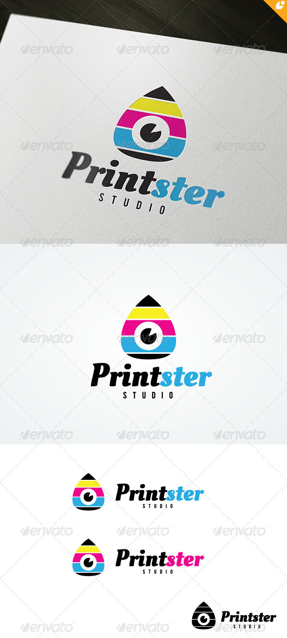 Printster Logo - Symbols Logo Templates