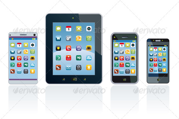 Smartphones and Tablet with Applications - Technology Conceptual