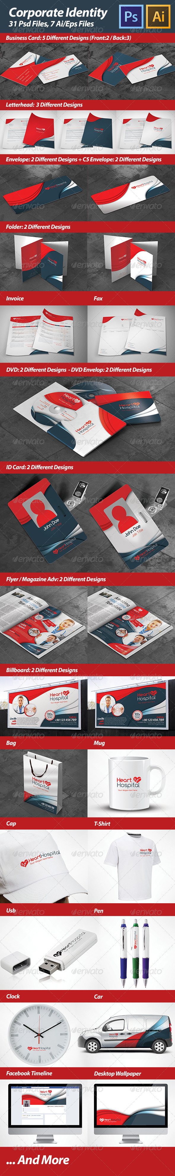 Corporate Identity - Stationery Print Templates
