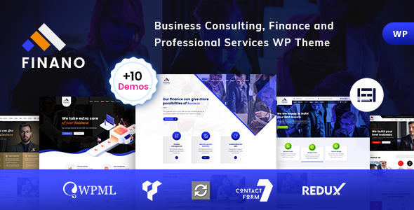 Finano - Business Finance Theme