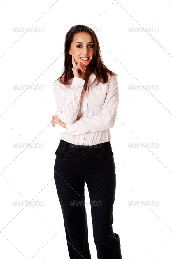 Kind business woman - Stock Photo - Images